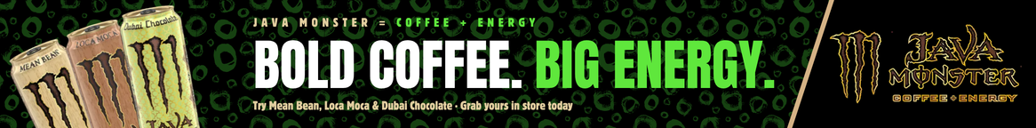 Java Monster banner
